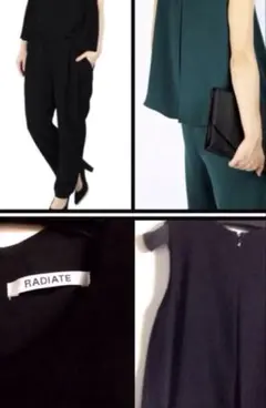 【新品未使用品】RADIATE❤︎オールインワン　新品タグ付 ネイビー素敵　涼春夏