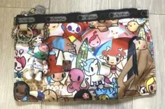 【希少】tokidoki for レスポートサック　コラボ　ポーチ