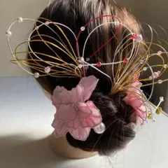 ☆ヘッドパーツ☆ (6点セット) 和装髪飾り