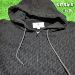 00s NITRAID NR総柄ダブルジッパーパーカーのサムネイル