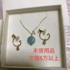 プレゼントに⭐️テイクアップ　イヤリング・ネックレスセット　保証書付