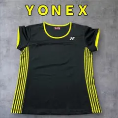 ヨネックス　半袖Ｔシャツ　黒　Ｌ　スポーツ　テニス　バドミントン　試合　ゲーム