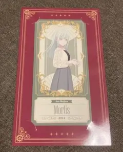 劇場版 Ave Mujica 若葉睦 モーティス 前売券 特典ビジュアルカード