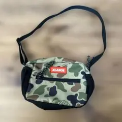 XLARGE kids 迷彩 ショルダーバッグ