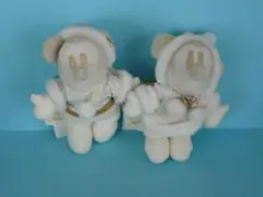 ホワイト　ミッキー　ミニー　ディズニークリスマス　ぬいば　ディズニーリゾート