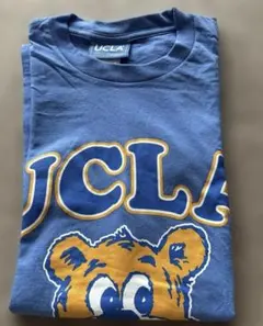 UCLA カレッジTシャツ ブルー M ベア 大学 クマ メンズのサムネイル