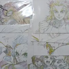 鬼滅の刃 無限列車編 遊郭編 Blu-ray 購入特典　複製原画