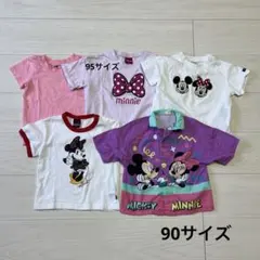 保育園着 90サイズ ベビー90 まとめ売り ディズニー プティマイン