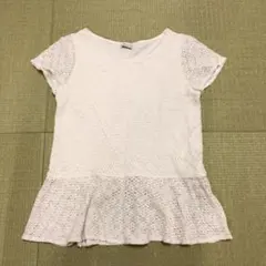 アースミュージック&エコロジー フラワーレースプルオーバー