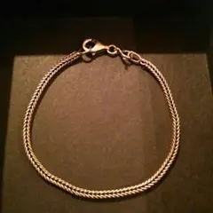 ☆新品【トロールビーズ】シルバーブレスレット(スリムタイプ)