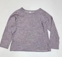 PRIT プリット 長袖 ニット パープルグレー系 1のサムネイル