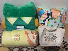 クレヨンしんちゃん クッション ブランケット トートバッグ セット カンタムロボ