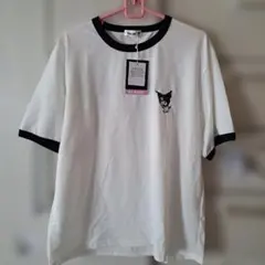 新品 Kuromi クロミ 半袖Tシャツ Lサイズのサムネイル