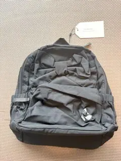 セラフリボン付き 黒 ブラック リュック S