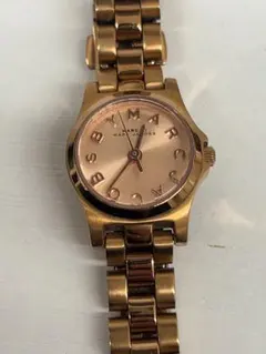 MARC BY MARC JACOBS ピンクゴールド 時計 不動