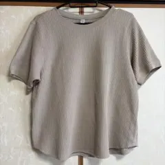 UNIQLO ワッフルクルーネックT 半袖Mサイズ