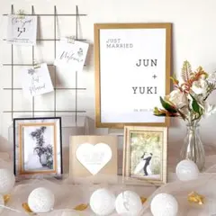 ウェルカムスペース 結婚式 ウェディング ウェルカムボード ミールヘーデン風 A