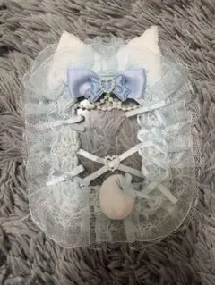 硬質カードケース　硬質カードデコ　ホイップデコ　水色　推し活