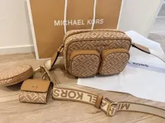 MICHAEL KORS ショルダーバッグ ベージュ