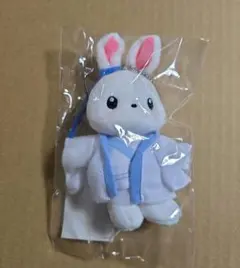 魔道祖師　ぬいぐるみキーホルダー　藍忘機　うさぎのサムネイル