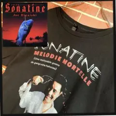 北野武 ソナチネ キタノブルー Tシャツ 名作 映画 ヴィンテージ その男 キタノブルー ソナチネ Tシャツ XL 古着vintage
