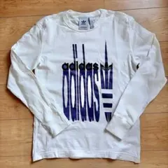 R.Y.V. GRP アディダス adidas ロゴプリント 長袖カットソー