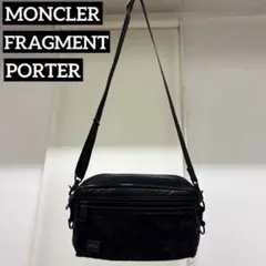MONCLER ネックストラップ付 フレグラメントケース ブラック - メルカリ