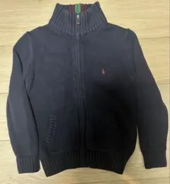Polo Ralph Lauren 綿素材ジャケット120サイズネイビー　美品