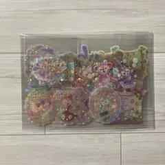 ロールシール　アメキャラ　ディズニー　おすそ分け　アメステ　ホロ　ダッフィー