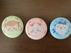 ちいかわ 刺繍缶バッジビスケット2 ハチワレ ちいかわ　くりまんじゅう
