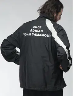 Y-3 ナイロンジャケット ハーフジップ ブラック - メルカリ