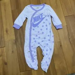 NIKE ロンパース 6M ホワイト/ラベンダー