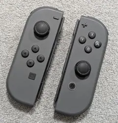 【純正品】Nintendo Switch ジョイコン　グレー