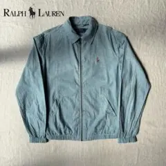 Polo Ralph Lauren ライトブルー シャンブレー スウィングトップ