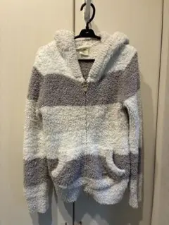 ジェラートピケ　ルームウェアセット（ホワイト・グレー）