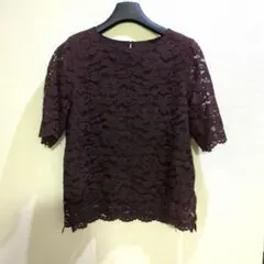 スマイルセール　美品　LEPSIM レースブラウス　Mサイズのサムネイル