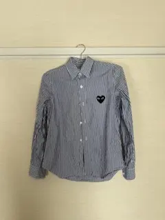 PLAY COMME des GARÇONS ストライプシャツ XSのサムネイル