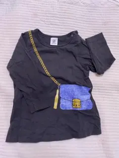 dev!rock チェーンバッグ風 長袖Tシャツ