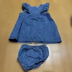 ZARAワンピース➕パンツ80