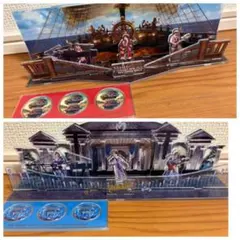 ミセス Atlantis＆ NOAH ジオラマアクスタ2種＋レプリカスタッフパス