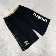 【アンブロ】（M）スポーツ ハーフパンツ サッカー ブラック 運動