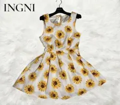 （116）INGNI ひまわりワンピース