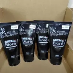MEN's Bioré 洗顔ジェル 炭 150g 4本セットのサムネイル