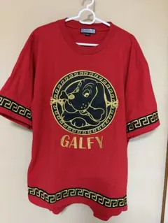 GALFY ガルフィー Tシャツ レッド 刺繍のサムネイル