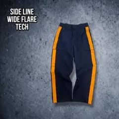 00s y2k ギミックナイロンパンツ ワイドストレート テックグレー tech 00s y2k ギミックナイロンパンツ ワイドストレート テックグレー tech