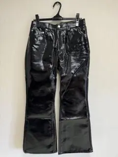 JOHN LAWRENCE SULLIVAN 17AW コーティングフレアパンツのサムネイル