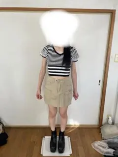 GRL 3点　ミニスカート　デニム生地　セット売り　Y2K