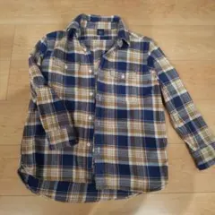 GapKids チェック柄 長袖シャツ 140cm