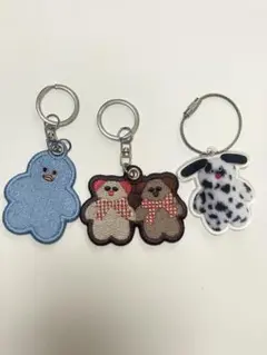 mojojojo ドキドキくじキーホルダー 3個セット　モジョジョジョ