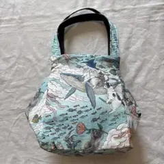 オーダー品　11000円　おとぎの国の仲間たちサイコロトートバッグ　ユキエモン